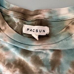 PacSun Cutoff Sleeve Tie Dye T-shirt